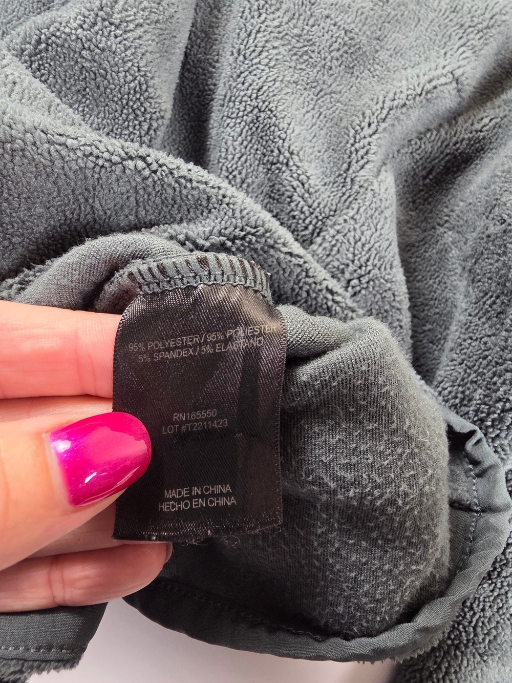 32 Degrees Heat Charcoal Gray Women's Fleece Pullover - Picture 8 of 9